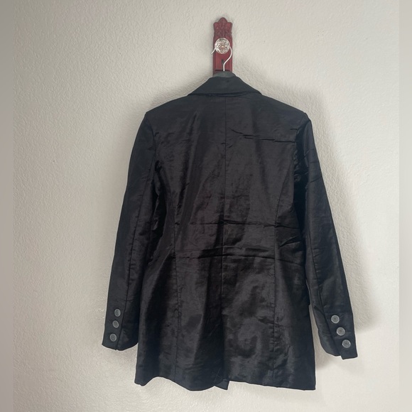 NWT Free People Velvet Cosmo Blazer - Picture 7 of 8